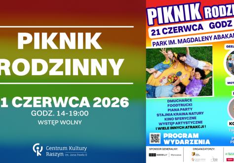 To już w niedzielę! Rodzinny Piknik w Raszynie coraz bliżej!