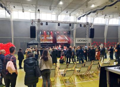32 Finał WOŚP w Centrum Sportu Raszyn