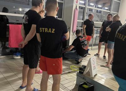 Szkolenie na basenie CSR
