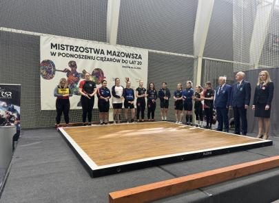 Mistrzostwa Mazowsza w Podnoszeniu Ciężarów w CSR