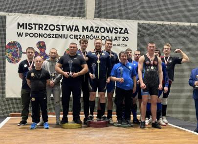 Mistrzostwa Mazowsza w Podnoszeniu Ciężarów w CSR