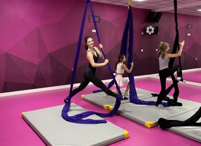 Szarfy w Centrum Sportu Raszyn