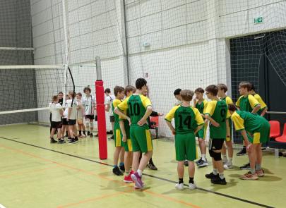 Ostatni dzień Powiatowych Zawodów Siatkarskich
