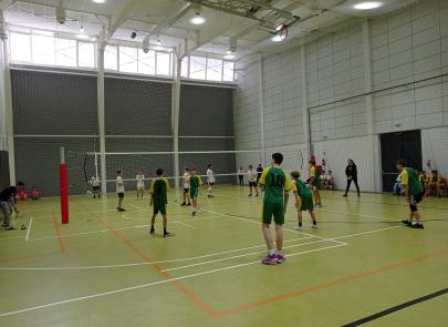 Ostatni dzień Powiatowych Zawodów Siatkarskich