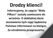 Drodzy klienci!