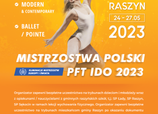 MISTRZOSTWA POLSKI IDO POLSKIEJ FEDERACJI TAŃCA w Raszynie