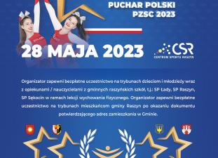 PUCHAR POLSKI Polskiego Związku Sportowego Cheer w Raszynie