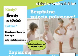 Balet dla dzieci w CSR