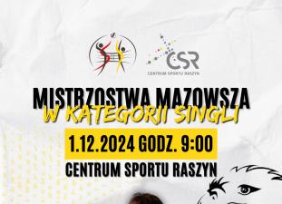 Mistrzostwa Mazowsza w Kategorii Singli