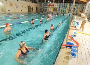 Aqua Aerobik na pływalni CSR