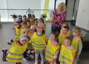 Świąteczna wizyta przedszkolaków w CSR