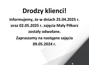 Drodzy klienci!