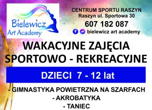 Wakacyjne Zajęcia Sportowo-Rekreacyjne dla Dzieci!