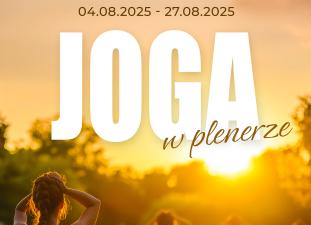 Joga na łonie natury w CSR jeszcze cały sierpień!