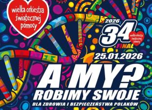 34. Finał Wielkiej Orkiestry Świątecznej Pomocy w Raszynie