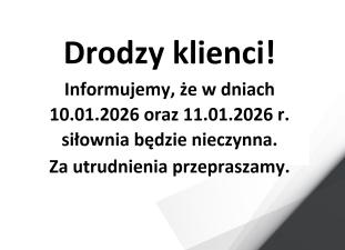 Drodzy klienci!
