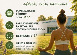 Joga w Plenerze – zaczynamy już jutro!