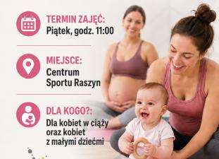 Już w najbliższy piątek – „Aktywna Mama” w Centrum Sportu Raszyn!