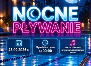 Nocne Pływanie już jutro w Centrum Sportu Raszyn!