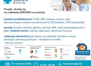Wioska Zdrowia Raszyn 2026 – zapraszamy już w najbliższą niedzielę!
