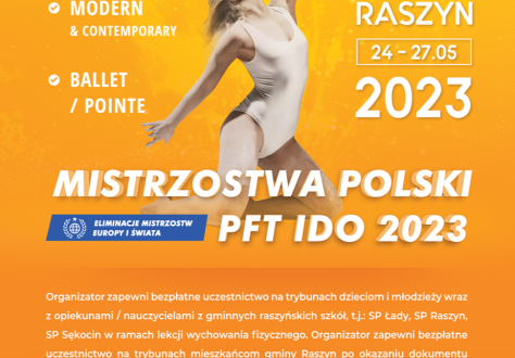 MISTRZOSTWA POLSKI IDO POLSKIEJ FEDERACJI TAŃCA w Raszynie