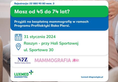 Badania Mammograficzne w Raszynie