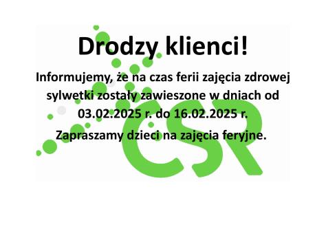 Drodzy klienci!