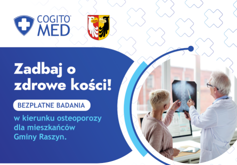 Bezpłatne badania osteoporozy dla mieszkańców Gminy Raszyn