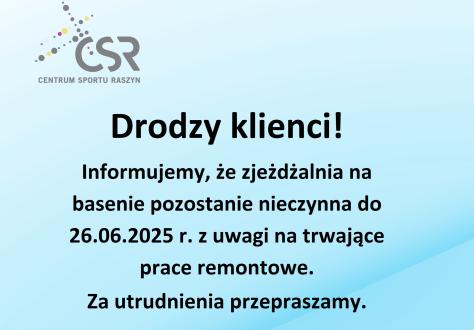 Drodzy klienci!
