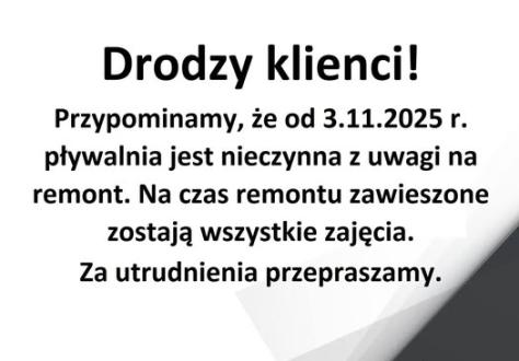 Drodzy klienci!