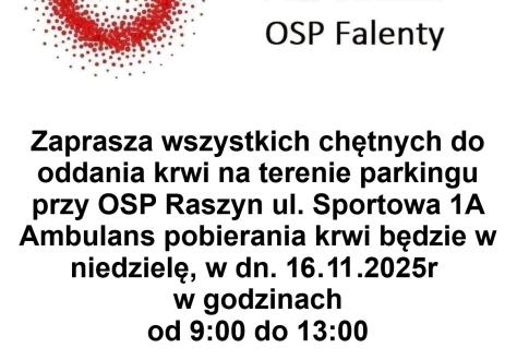 Akcja oddawania krwi