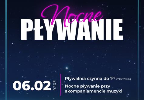 Nocne Pływanie w Centrum Sportu Raszyn!
