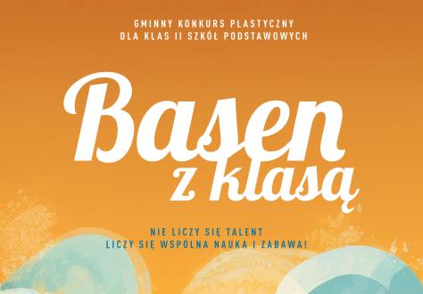 Przypominamy o gminnym konkursie plastycznym „Basen z klasą”  🎨💦