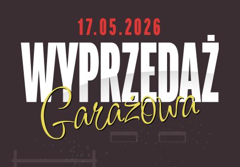 📣 Przypominamy — Wyprzedaż Garażowa przy Centrum Sportu Raszyn!