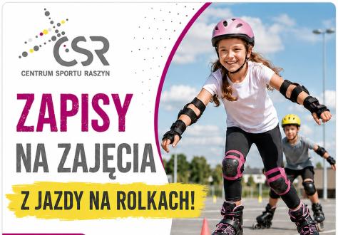 📣 Pierwsze zajęcia z jazdy na rolkach coraz bliżej!