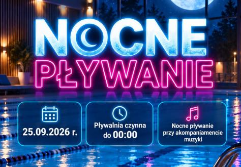 Nocne Pływanie już jutro w Centrum Sportu Raszyn!