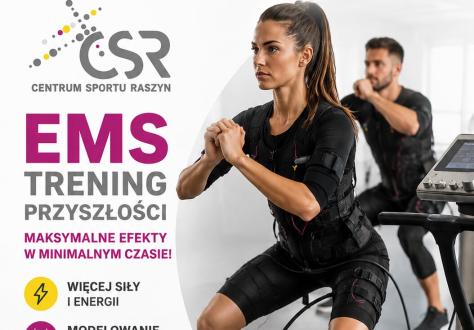 Zadbaj o formę z treningiem EMS w Centrum Sportu Raszyn!
